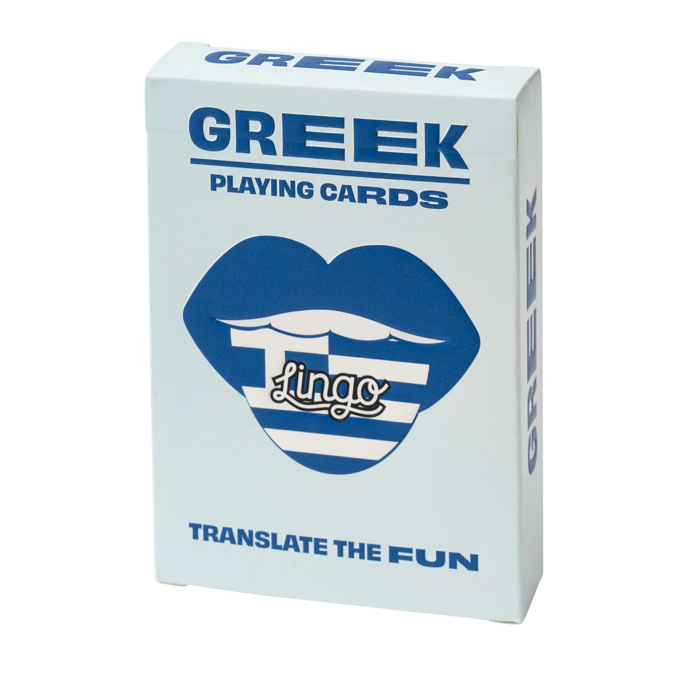 Greek Lingo Playing Cards