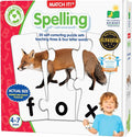 Spelling Puzzle - 20-Piece Self-Correcting Montessori Toy for Kids Ages 4-8 - Early Reading, Letter Recognition & Problem-Solving - Award-Winning Gift